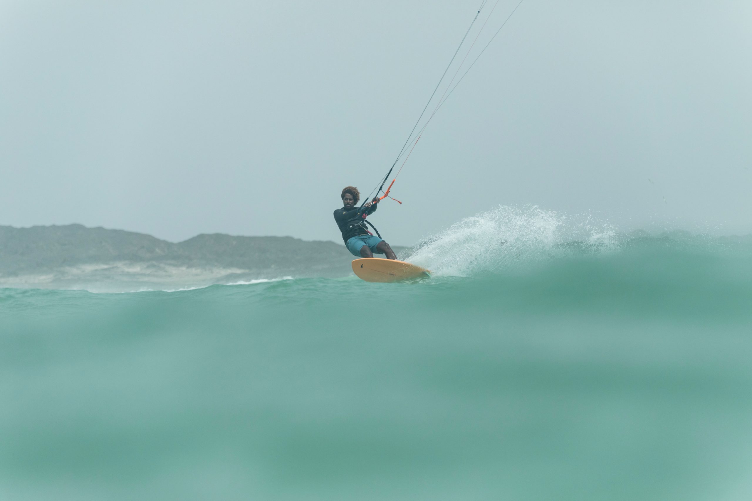 Kite Surfing in Masirah Island